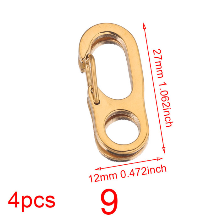 Stainless Steel Polished Digital Lobster Clasp Arabic Digital Lobster Clasp DIY Jewelry Lobster Clasp