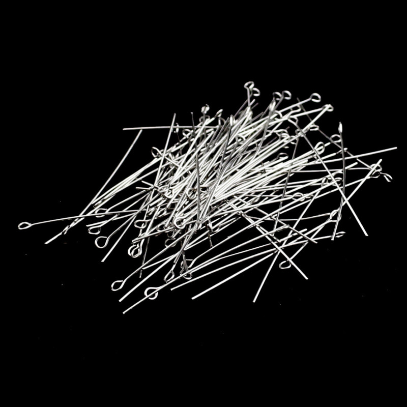 Stainless Steel 9-shaped Needle Handcraft DIY Jewelry Accessories Beading Needle Earring Bracelet Making Materials Wholesale