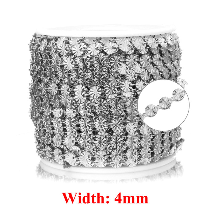 Stainless Steel Sunflower Chain Necklace Bracelet Jewelry DIY Handmade Accessories Wholesale