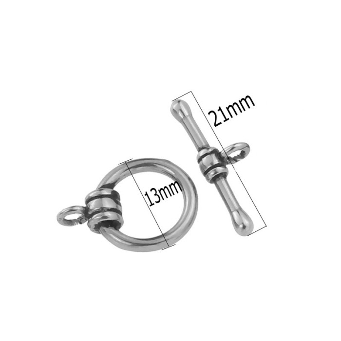 Stainless Steel OT Clasp Integrated Casting Jewelry Connector Bracelet Necklace Jewelry Clasp DIY Handmade Jewelry Ac...