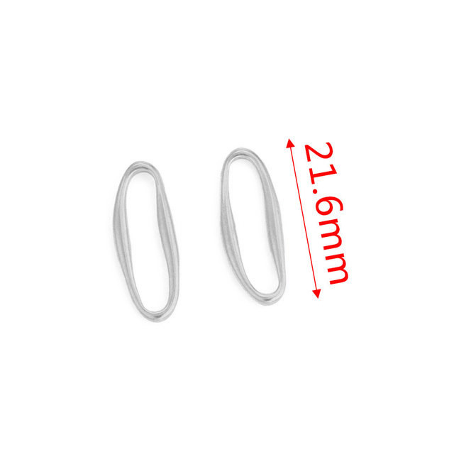 Stainless Steel Geometric Connectors Jewelry Making Finding Earring Supplies DIY Jewelry Hoop Accessories Charm Whole...