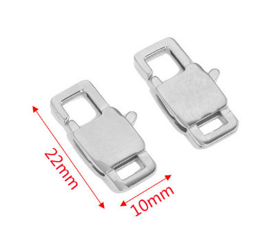 Stainless Steel Japanese Buckle Fine Polished Necklace Lobster Clasp Connector Buckle Bag Hanging Buckle Vacuum Adjus...