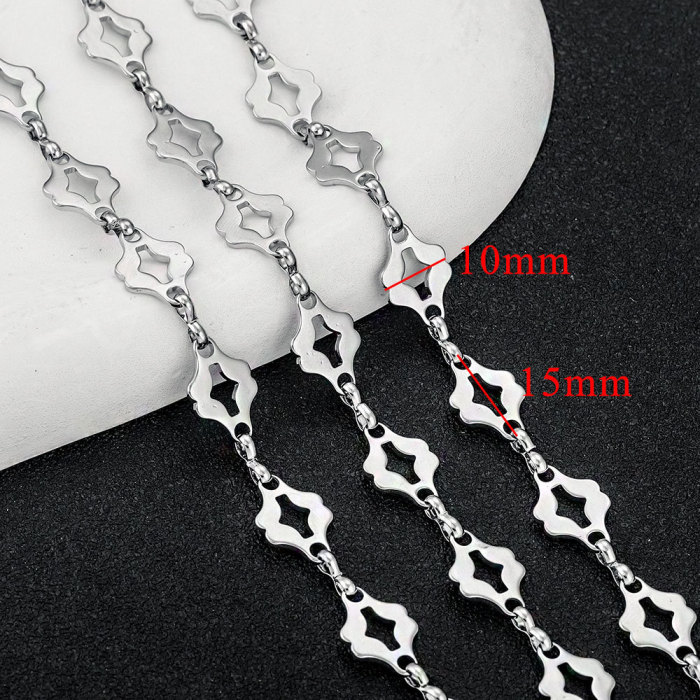 Stainless Steel Necklace for Women, Niche Design, Titanium Steel Handmade Chain, DIY Chain, Wholesale, Hot-Selling Je...