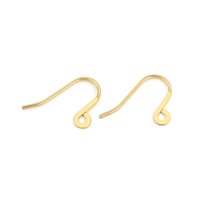 Stainless Steel Earring Hooks Jewelry Making Earring Clasps DIY Jewelry Making Supplies Accessories Wholesale