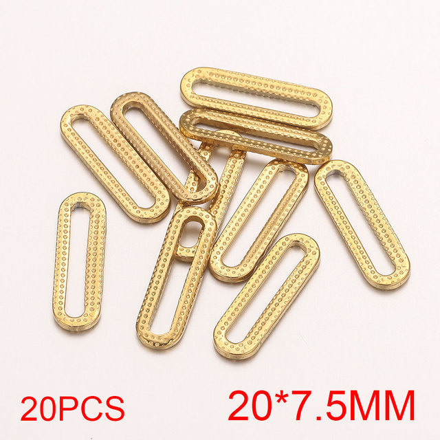 Stainless Steel Oval Rectangular Frame Earring Connectors DIY Jewelry Handmade Supplies Accessories Wholesale