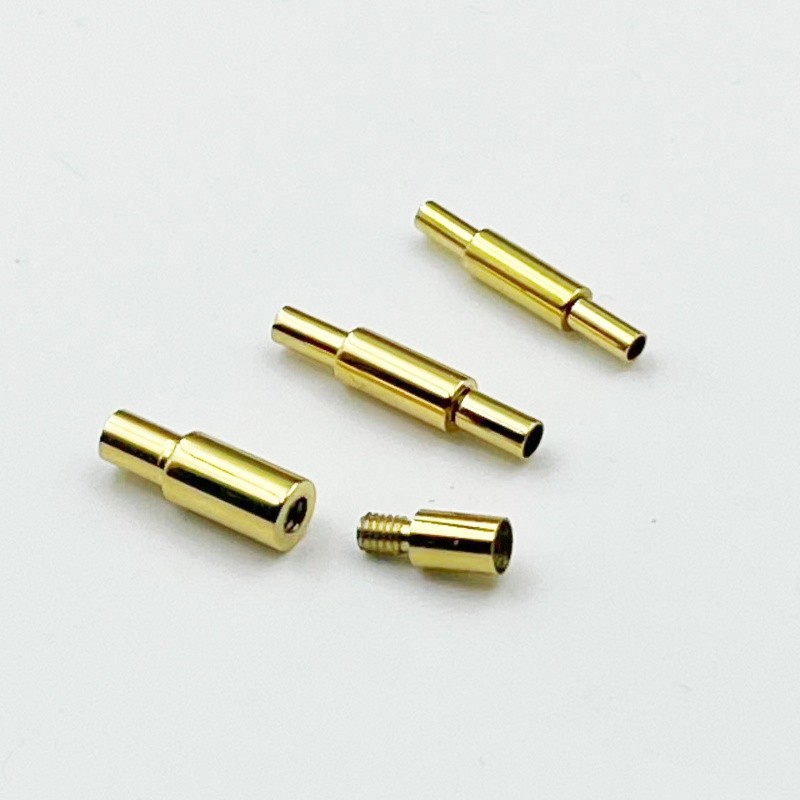 Stainless Steel Screw Twist Clasp Threaded Magnet Clasp Bracelet Clasp Necklace Clasp Red Rope Leather Rope Clasp Jewelry Accessories