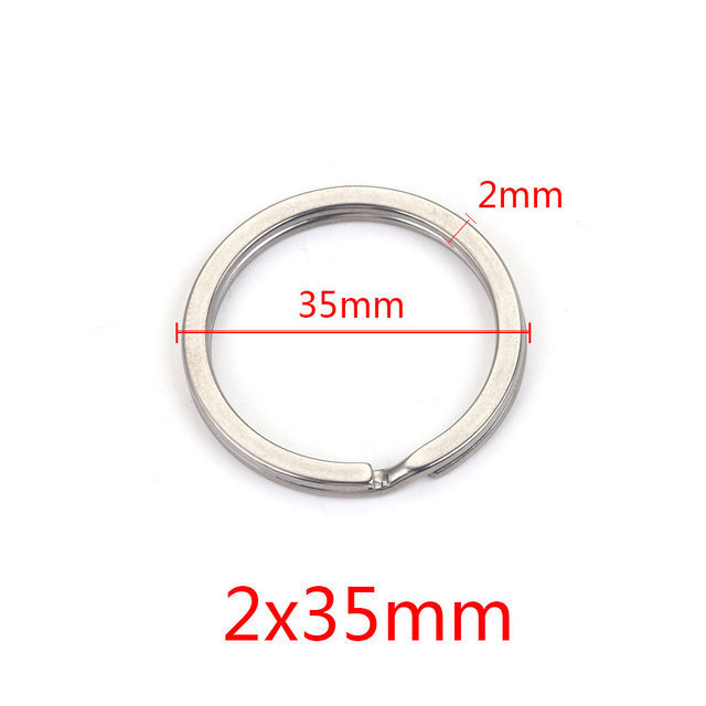 Stainless Steel Key Ring Keychain Key Holder DIY Handmade Keychain Accessories Creative