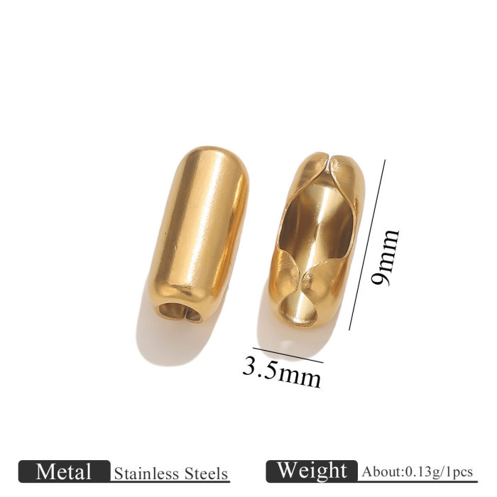 New Stainless Steel Accessories Pig Waist Buckle Bead Chain Buckle Handmade DIY Jewelry Accessories Bracelet Necklace...