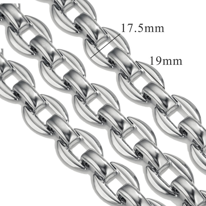 Stainless Steel Necklace Bracelet Bag Chain Clavicle Chain Handmade DIY Semi-finished Chain Accessories Materials