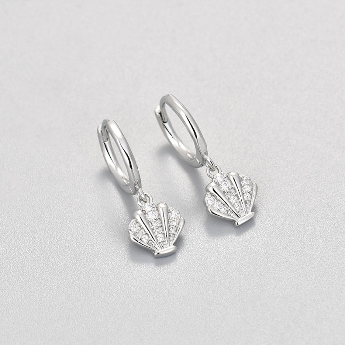 Foreign Trade Island Style Light Luxury Simple Design Earrings for Women, Personality Commuting Versatile Earrings, F...