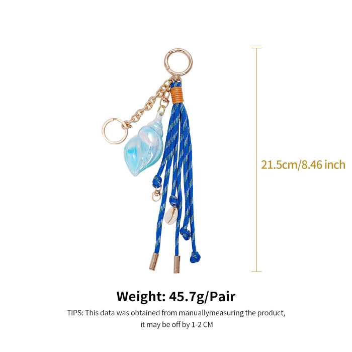 Original High-end Miu Style Bag Pendant Chain Fashion INS Style Leather Keychain Handmade Pendant, Necklaces