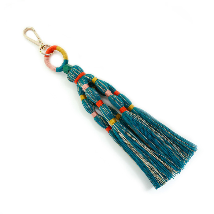 Original Personalized Rainbow Party Ghost Festival Halloween Decoration Pendant Tassel Bohemian Handmade Woven Hanging Ornament