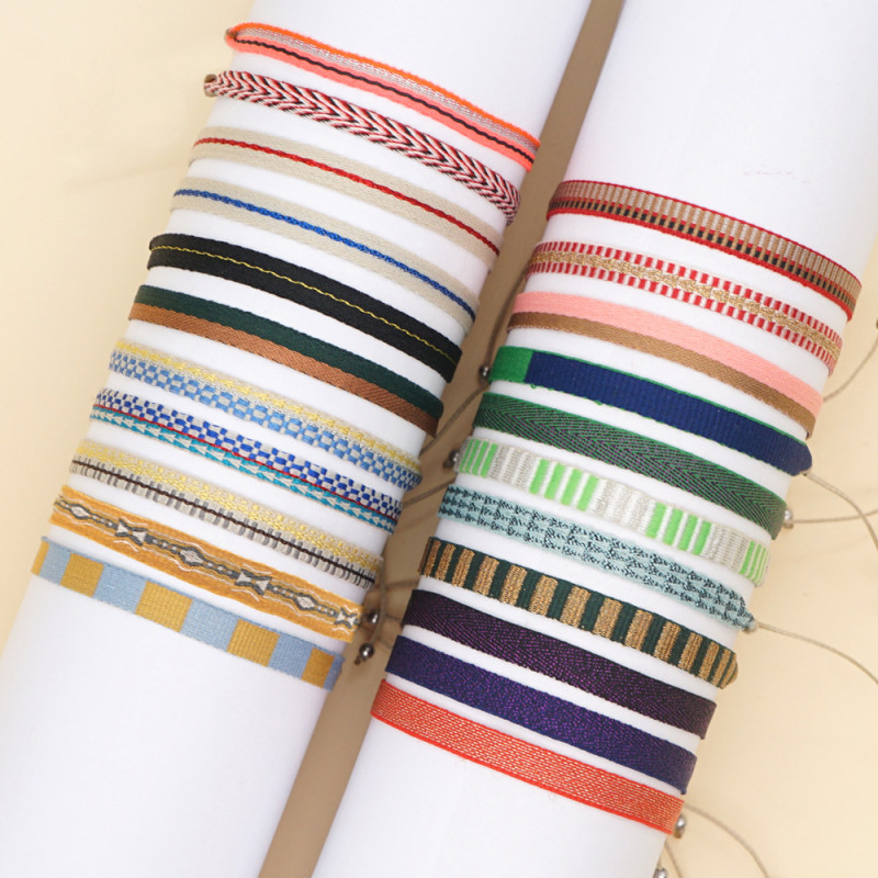 Bohemian Ethnic Style Cross-Border Source Accessories Nepal Style European and American Fashion Versatile Retro Woven Bracelet