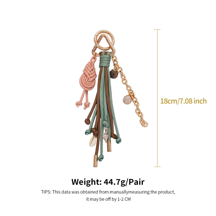 High-end New Bag Pendant Handmade DIY Pipa Leather PU Amazon Tassel Decoration for Women, Necklaces
