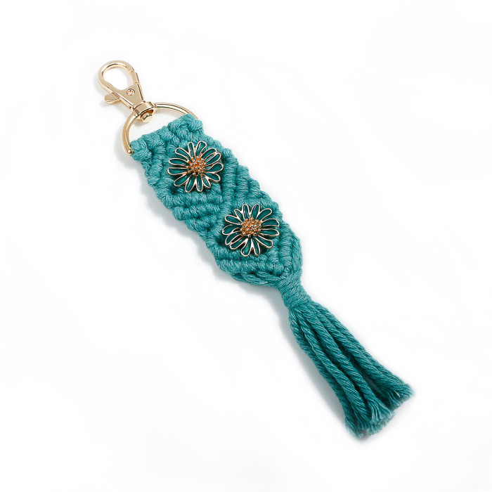 Jamie's New Bohemian Tassel Pendant Handwoven Fashion Versatile Bag Pendant Small Ornament Decoration