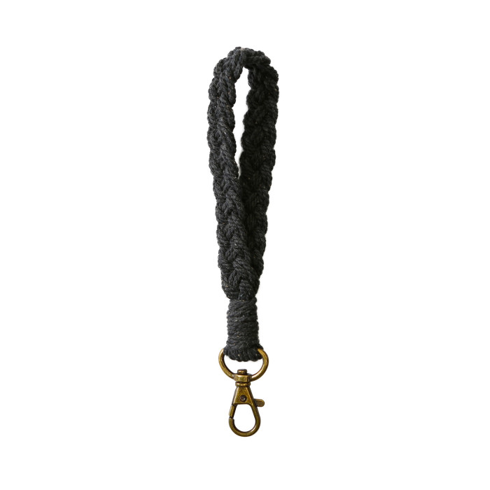Handmade Woven Keychain Pendant Accessories Amazon DIY Cotton Rope Hanging Decoration Crochet Key Strap Hanging Rope Ornament