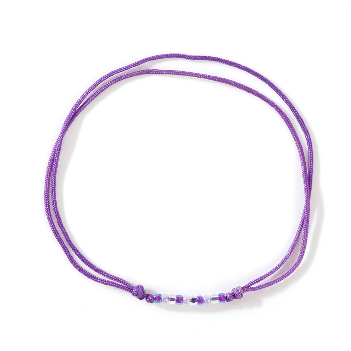 Summer Dopamine Colorful Bead Bracelet for Men and Women, Niche Simple Versatile Hand Jewelry, Couple's Thin Bracelet...