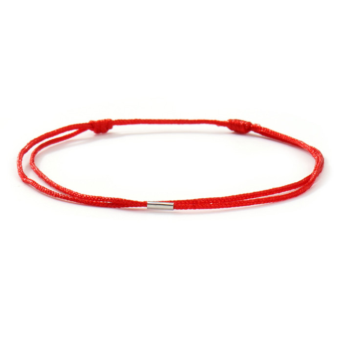 Colorful Thin Bracelet Wholesale Hot Item Adjustable Woven Bracelet Ins Niche Design Couple DIY Bracelet