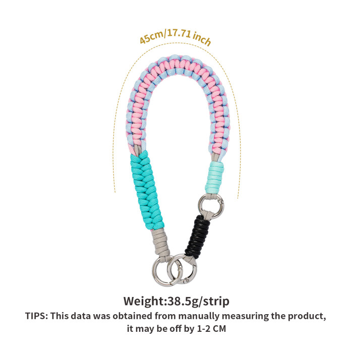 Original New Phone Lanyard Hand-Woven Pendant Short Phone Chain High-Quality Fashion Bag Strap, Necklaces