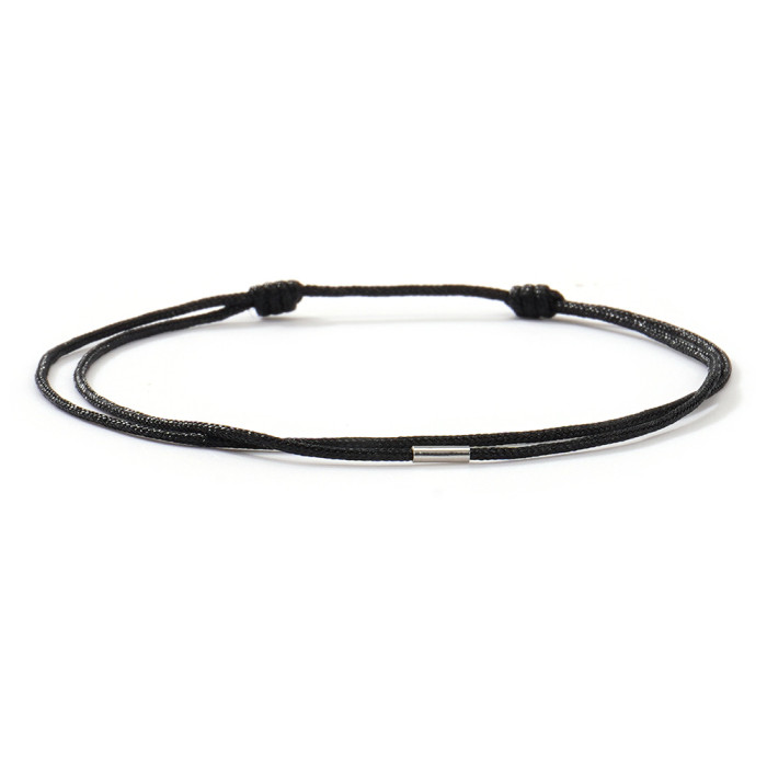 Colorful Thin Bracelet Wholesale Hot Item Adjustable Woven Bracelet Ins Niche Design Couple DIY Bracelet