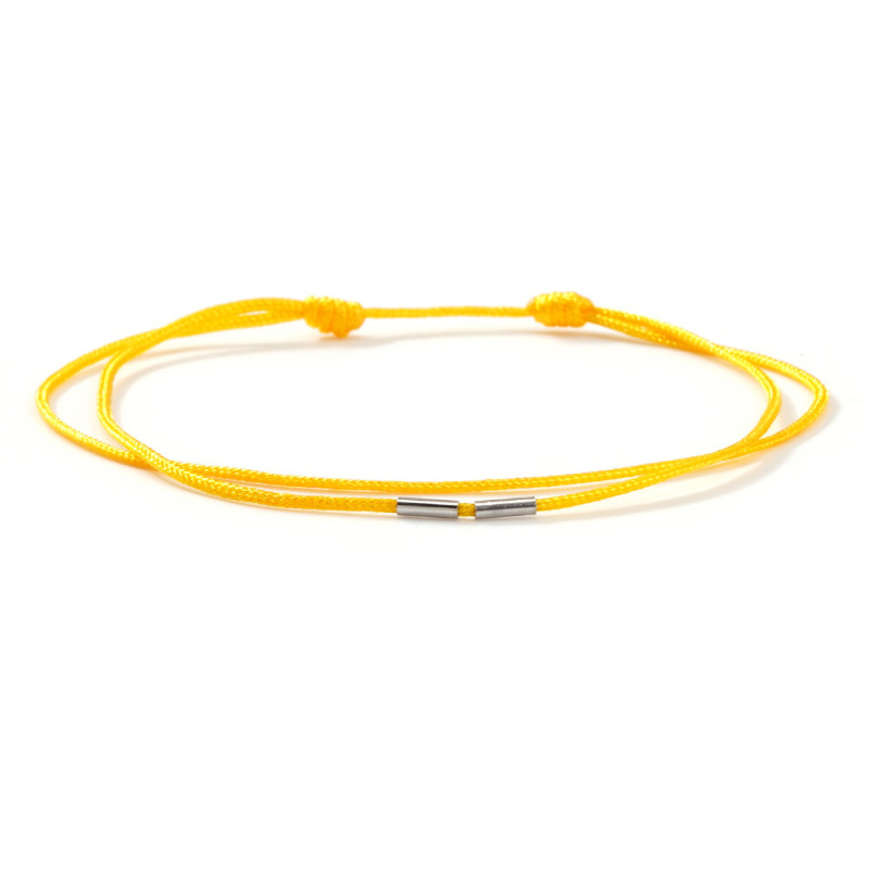 Colorful Thin Bracelet Wholesale Cross-Border Hot Item Adjustable Woven Bracelet Ins Niche Design Couple DIY Bracelet