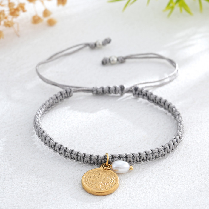 Hand-woven Friendship Rope Casual Vacation Surfing Fashion Versatile Essential Bracelet for Women New Style
