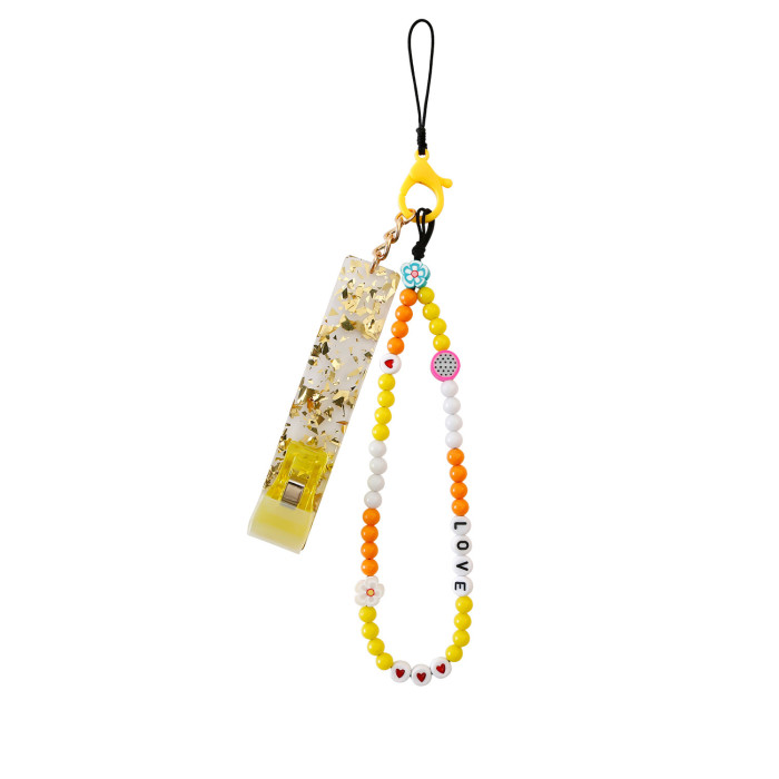 Factory Direct Hot Sale Ins Style Fashion Anti-Lost Phone Chain Beaded High-End Personality DIY Chain Phone Lanyard,...