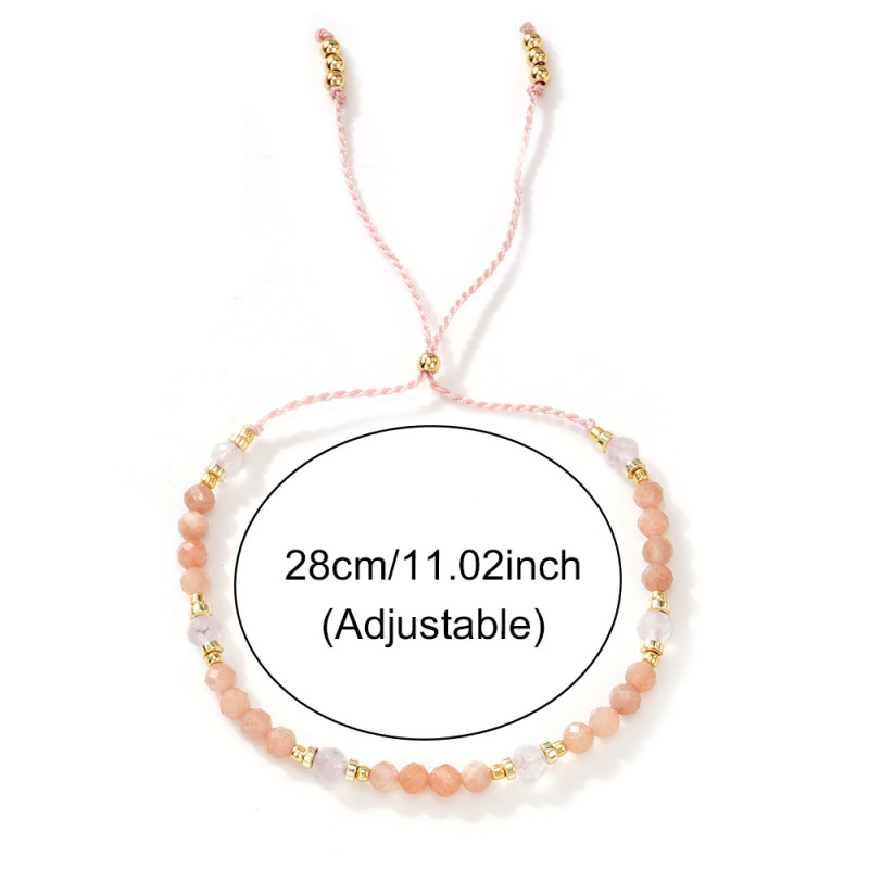Trendy Bracelet for Independent Brands, European and American Style, Simple Fashion, Colorful Rice Beads, Handmade, High-End Feel, Healing Beaded Bracelet Necklace