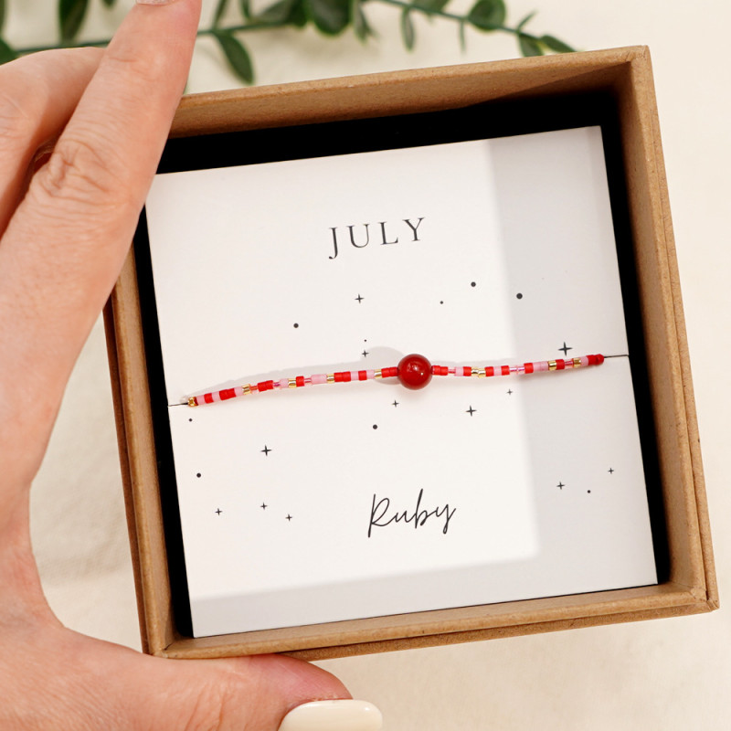 Cross-Border European and American Hot-Selling Rice Bead Bracelets Couple Versatile Men and Women Bracelet Gift Box High-End Bracelet Rope Factory Wholesale
