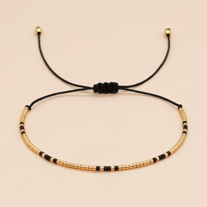 Bohemian Colorful Fashion Accessories E-commerce Hot Item Style Xiaomi Bracelet for Women and Men Handmade Woven Rice...