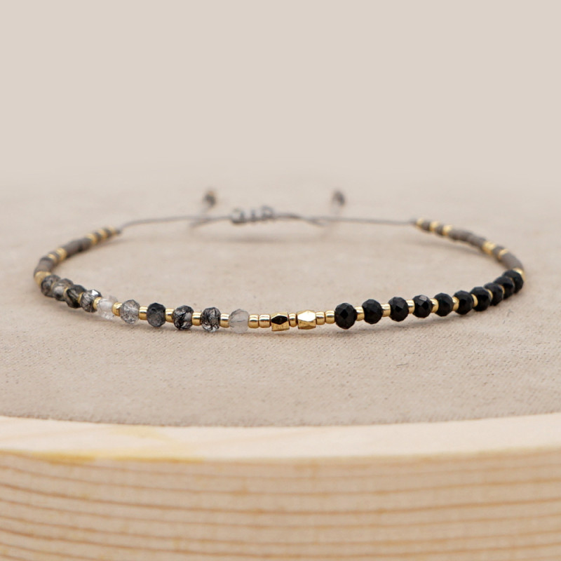 INS Simple Thin Rice Bead Pearl Bracelet Natural Stone Accessories Summer Couple Student Fashion Trendy Jewelry Wholesale