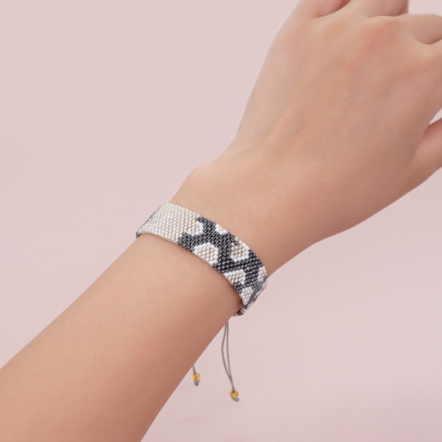 2025 Bohemian Collection Handmade Miyuki Geometric Tassel Bracelet for Women New Miyuki Bead Woven Bohemian