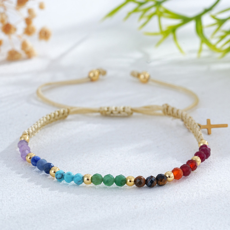 Cross-Border New Bohemian Style Hand Jewelry Colorful Light Luxury Rice Beads Niche European Beads Women's Bracelet Wholesale