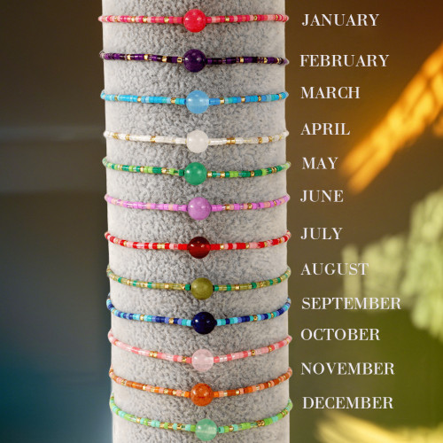 Cross-Border European and American Hot-Selling Rice Bead Bracelets Couple Versatile Men and Women Bracelet Gift Box High-End Bracelet Rope Factory Wholesale
