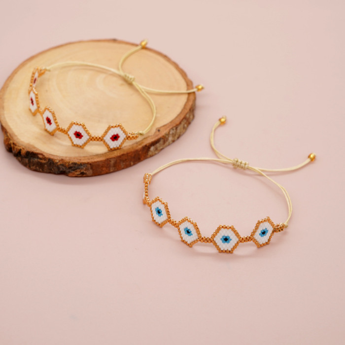 Ethnic Style Handmade Miyuki Bead Bracelet New Model 11 Rows 5 Eyes Miyuki Bead Woven Bracelet