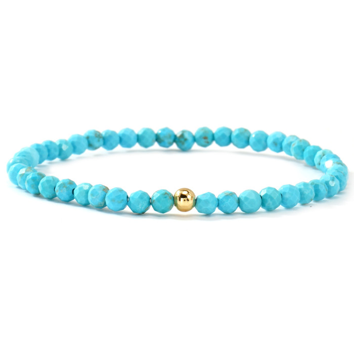 Fashion Colorful TILA Seed Bead Semi-Precious Stone Bracelet Summer Ins Style Hand Jewelry for Women Bohemian Niche Design Accessories