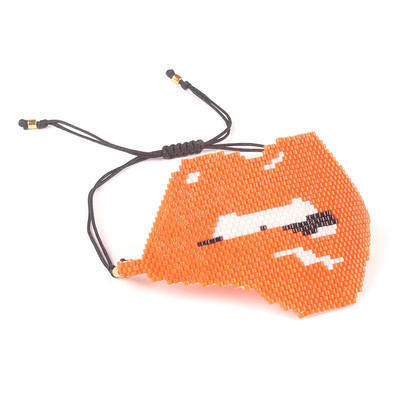 Bohemian Style Sexy Lips Miyuki Bracelet Handmade Woven Mouth Bead Bracelet