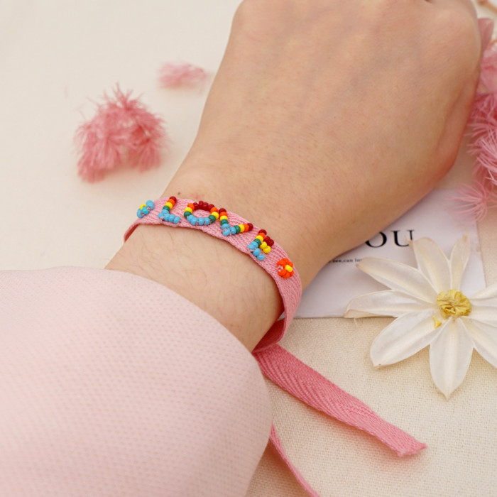 New European and American Style Hot Rice Wood Bead Stone Bracelet for Men, New Vintage Genuine Leather Popular Bracelet, Factory Direct Wholesale