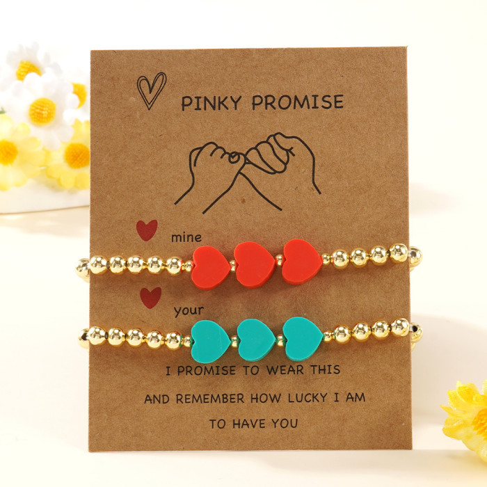 Cross-Border Hot-Selling Devil's Eye Crystal Bead Bracelet Couple Friendship Good Luck Hand String Handmade Adjustable Bracelet