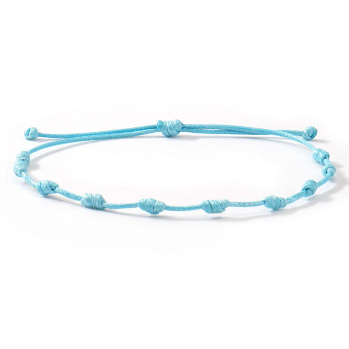Style Fashion Bracelet New Handmade Peruvian Knot Weaving Adjustable Design Versatile Elegant Accessory