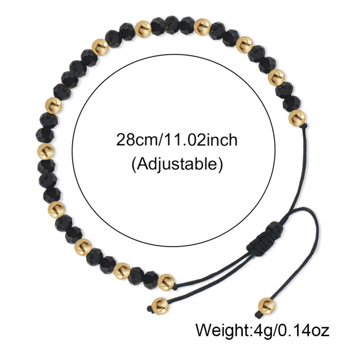 2025 New Crystal Bracelet for Women, Exclusively for, Handmade Woven Beaded Bracelet, Gift, Commemorative, Stall Brac...