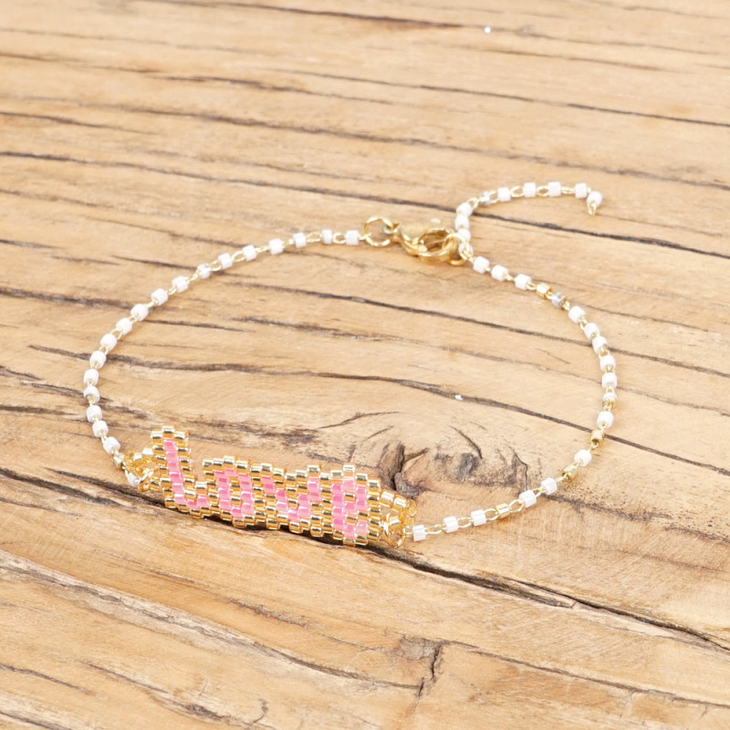 Micro Pave Zircon Bracelet MAMA Style Bracelet Push-Pull Adjustable Bracelet Micro Pave Pull Bracelet Multi-Bead Chain