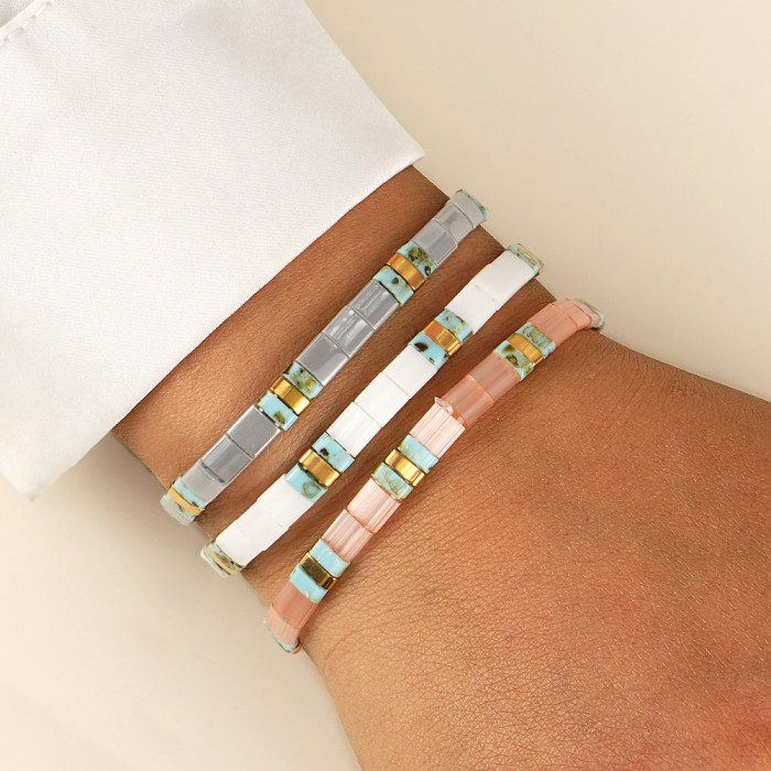 Nisi New Bohemian Style Simple and Exquisite TILA Bracelet Japanese Imported Miyuki Bracelet for Women Direct Supply