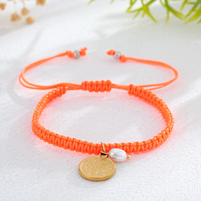 New Style Bracelet for Girls Hand-Woven Friendship Rope Casual Surf Style Fashionable Versatile Essential