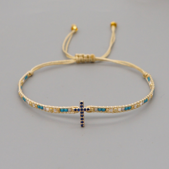 Brilliant Hip-Hop Style Colorful Gemstone Bracelet Micro-Inlaid Rainbow Zirconia Sparkling Diamond Clasp Bracelet Gold Australian Factory Direct Sale Jewelry
