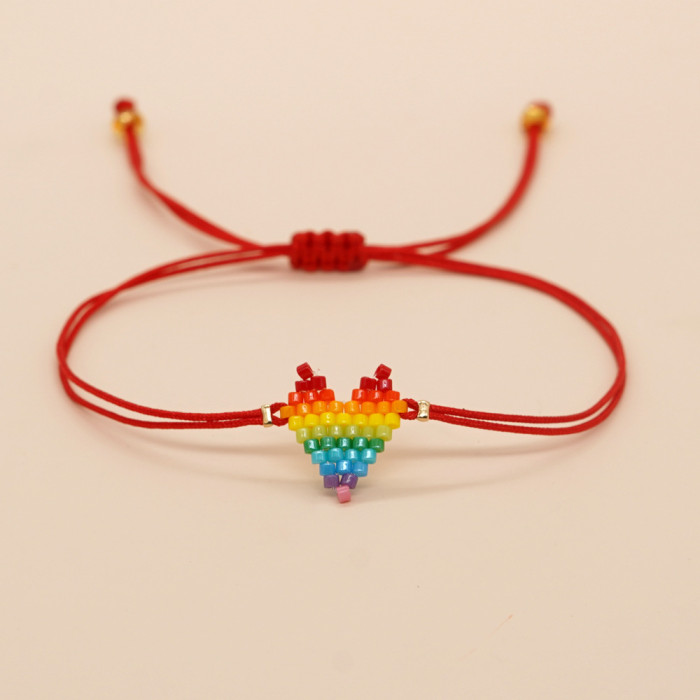 INS Super Cute Miyuki DB Antique Beads Miyuki Small Animal Series Handmade Adjustable Bracelet