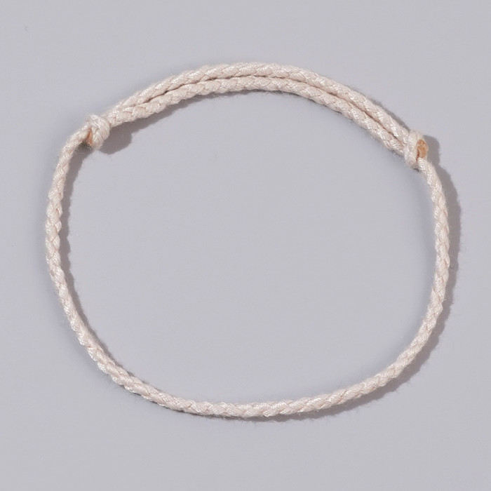 Summer Hand-woven Cotton Rope Bracelet for Women Bohemian Ethnic Style Colorful Bracelet Couple Gift Bracelet Wholesale