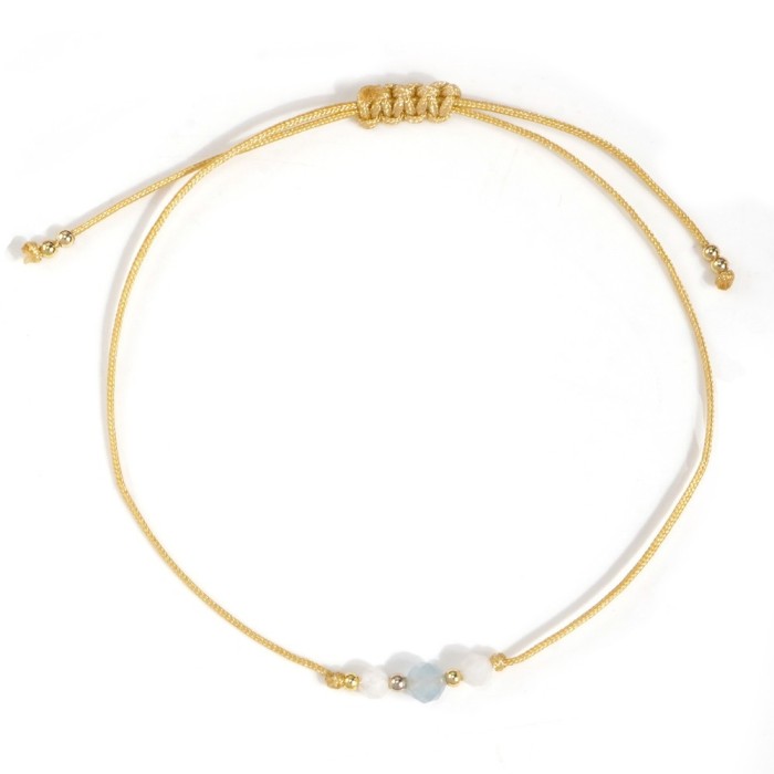 Summer Fashion Commuting Natural Stone Bracelet for Women Simple Trendy Couple Gift Commemorative Jewelry Night Market Stall Bracelet