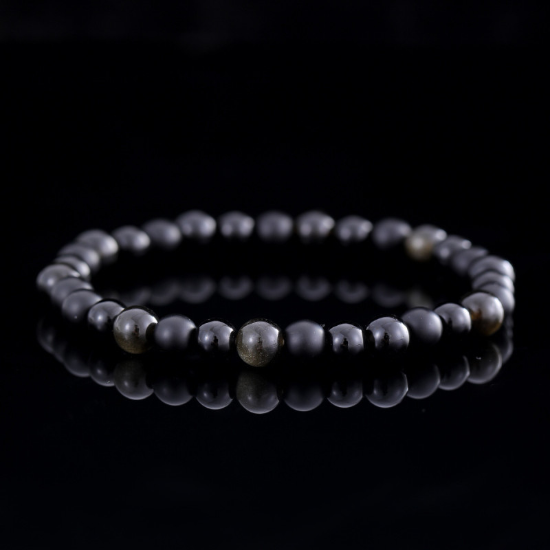 2025 European and American Cross-Border Hot-Selling Jewelry Frosted Round Bead Single Circle Bracelet for Men and Women Artistic Retro National Trend Bracelet