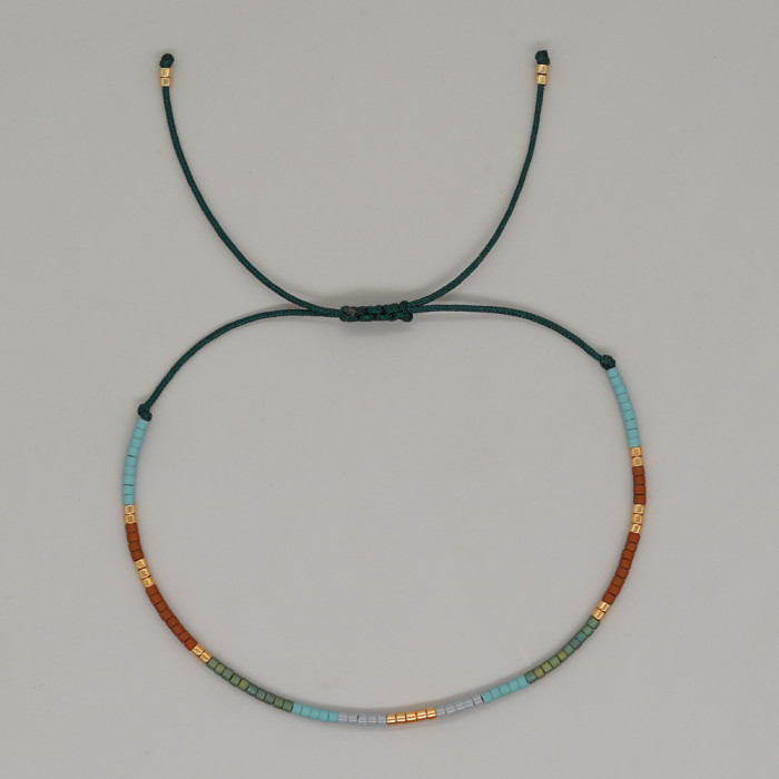 European and American Cross-Border High-End Feel Frisbee Beaded Colorful Natural Stone Necklace for Women Fashionable Light Luxury Versatile Collarbone Chain Choker